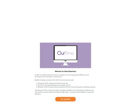 website thubmnail of SeniorsMeet