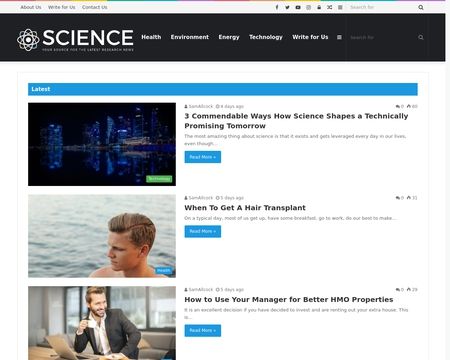 website thubmnail of Sense About Science