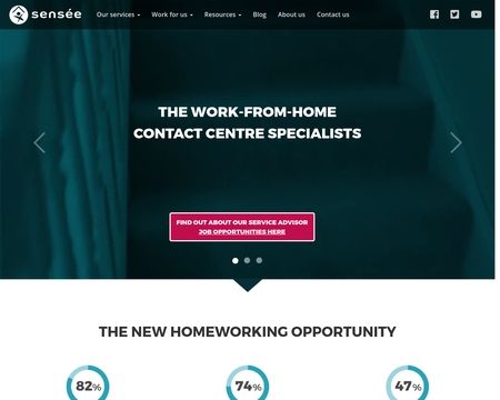 website thubmnail of Sensee