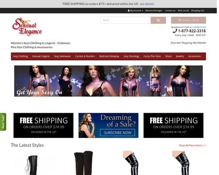 website thubmnail of Sensual Elegance