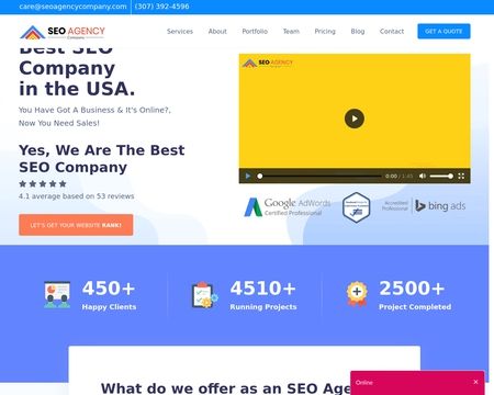 website thubmnail of Seoagencycompany
