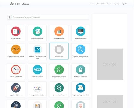 website thubmnail of SEO Inferno