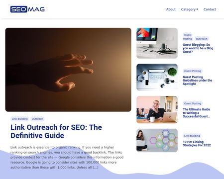 website thubmnail of Seomag.org