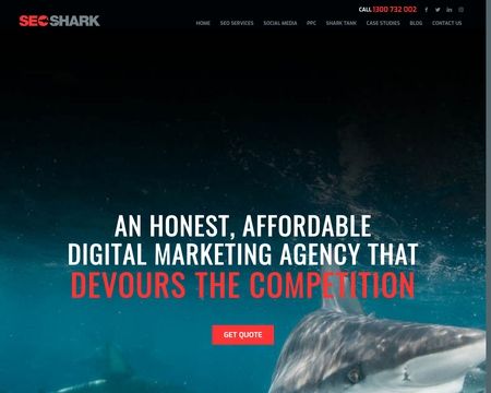 business logo of SEOShark