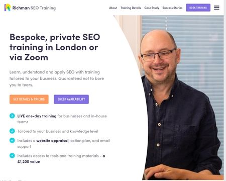 website thubmnail of Richman SEO Training