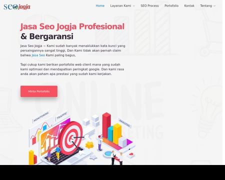 website thubmnail of Seowebjogja
