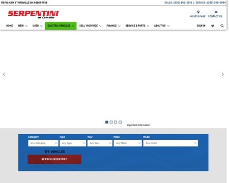 website thubmnail of Serpentiniorrville