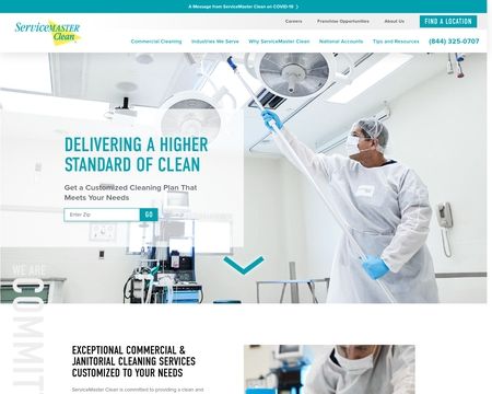 website thubmnail of ServiceMaster Clean