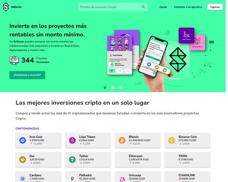 website thubmnail of Sesocio