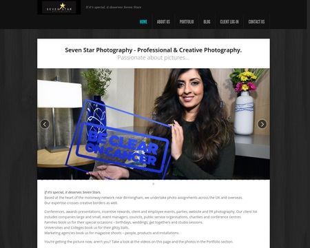 website thubmnail of Seven Star Photography