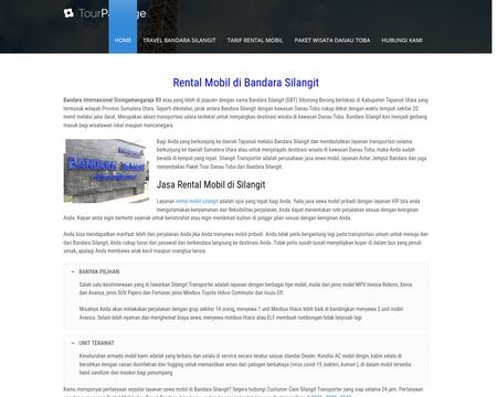 website thubmnail of Sewamobilsilangit