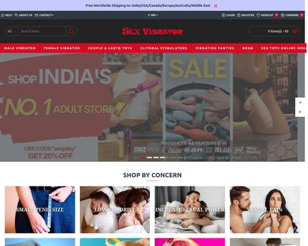 website thubmnail of Sexvibrators.in