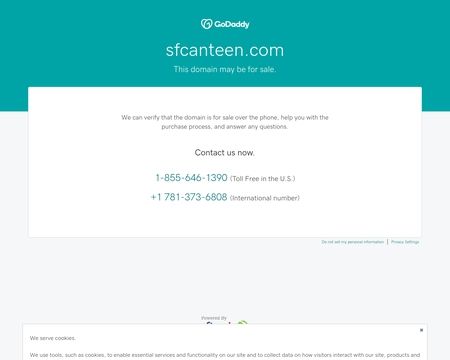 website thubmnail of Sfcanteen