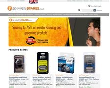 Thumbnail of shaver-spares.co.uk