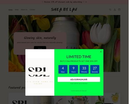 website thubmnail of Sheabylav.co.uk