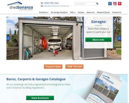 website thubmnail of ShedBonanza