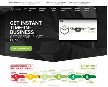 website thubmnail of ShelfCorpGiant