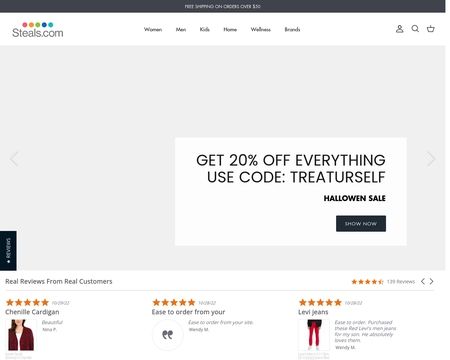 website thubmnail of SheSteals.com