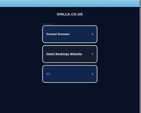 website thubmnail of Shilla