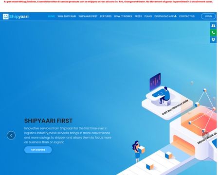 website thubmnail of ShipYaari
