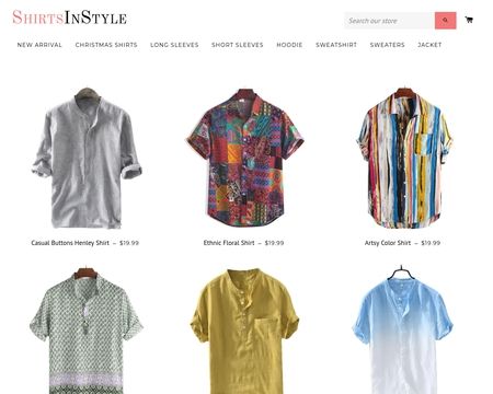 Shirtsinstyle