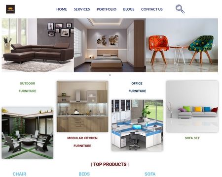 website thubmnail of Shivam Furniture