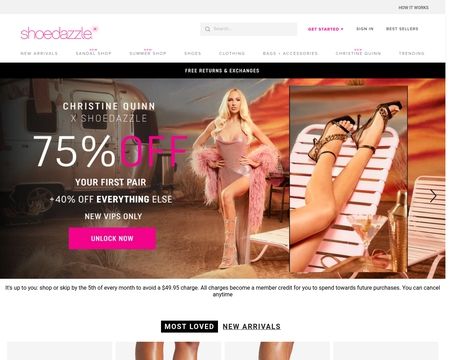 shoedazzle first pair free