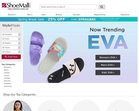 website thubmnail of ShoeMall