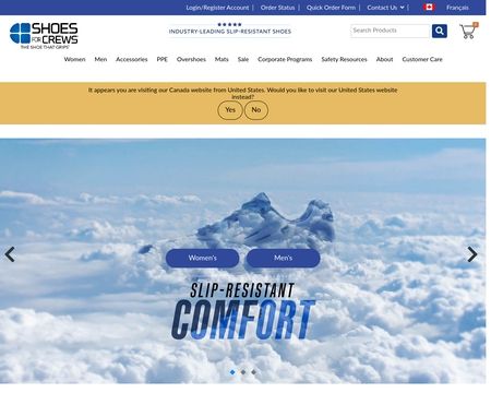 website thubmnail of Shoesforcrews.ca