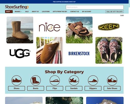 website thubmnail of ShoeSurfing