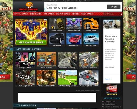 website thubmnail of Shootgames.net