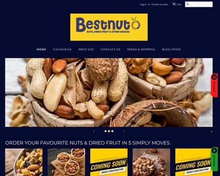 website thubmnail of Ace Nut Traders Cc / Bestnut