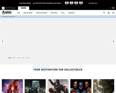 website thubmnail of Eaglemoss