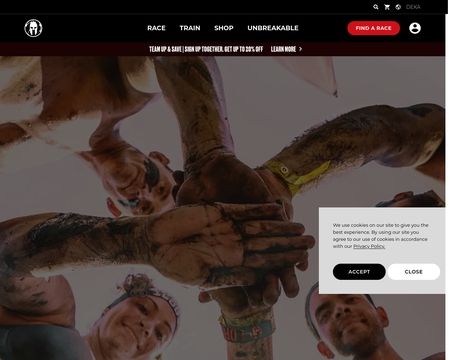 website thubmnail of Shop.spartan