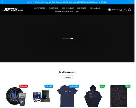 website thubmnail of Shop.startrek