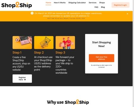 Shop2ship