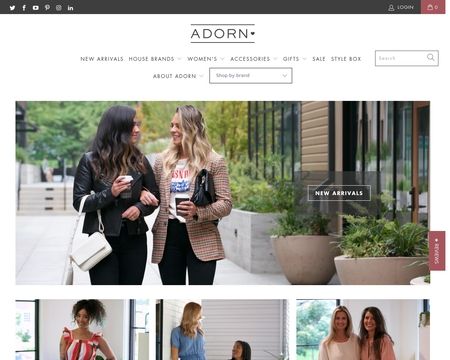 website thubmnail of Shop Adorn