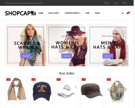 website thubmnail of Shopcapus