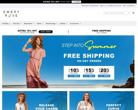 website thubmnail of Emery Rose