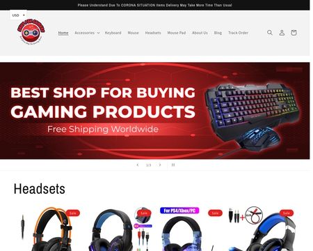 website thubmnail of Shopforgamers