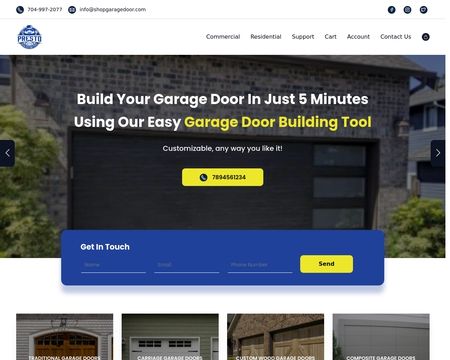 website thubmnail of Pella Garage Doors