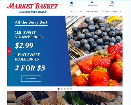 website thubmnail of Shopmarketbasket
