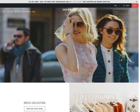 website thubmnail of Shop new look