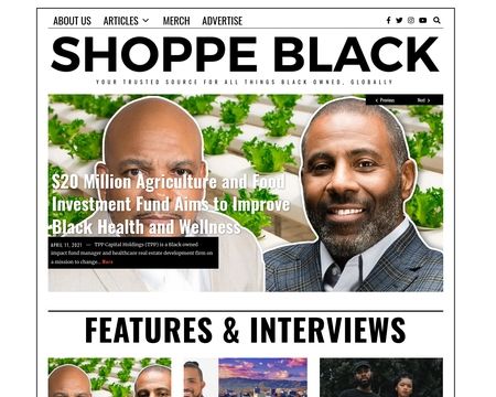 website thubmnail of SHOPPE BLACK