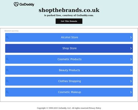 website thubmnail of ShopTheBrands.co.uk