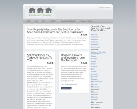 Short Property Sales