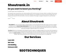Thumbnail of Shoutrank.in