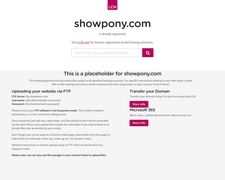 Thumbnail of Showpony.com