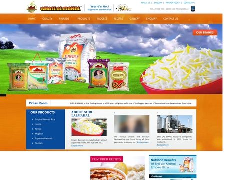 website thubmnail of Shrilal Mahal