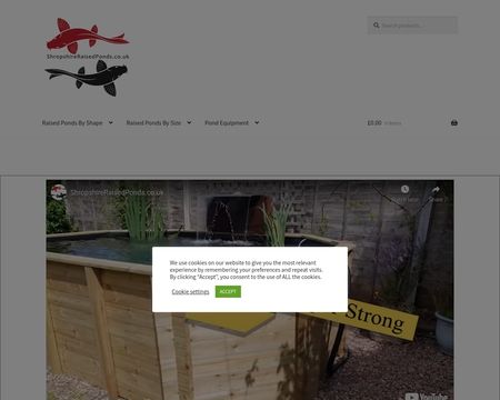 website thubmnail of Shropshire Raised Ponds Limited